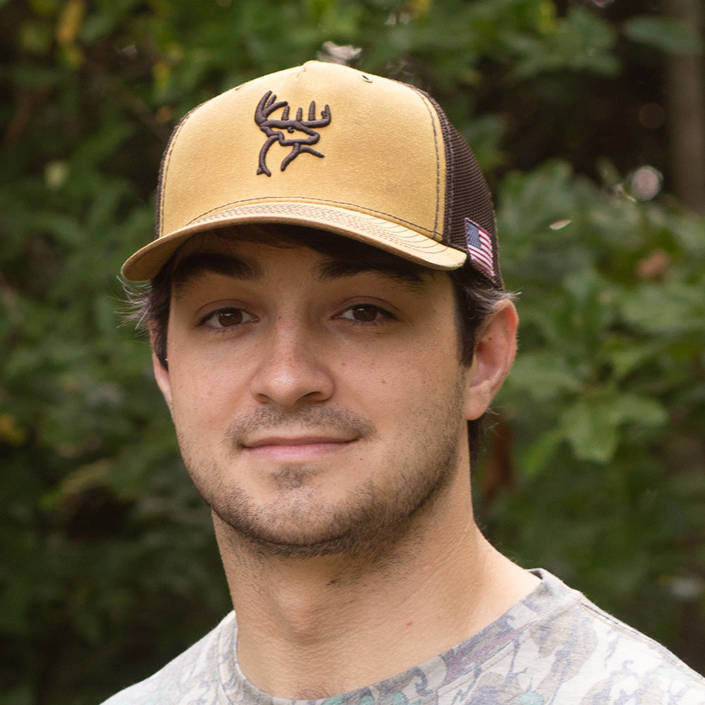 Buck Commander Brown Waxed Canvas Icon Richardson Hat