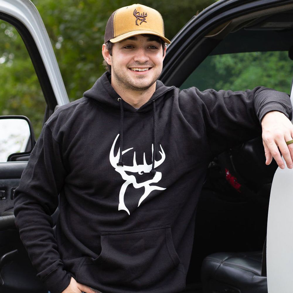 Buck Commander Icon Black Hoodie