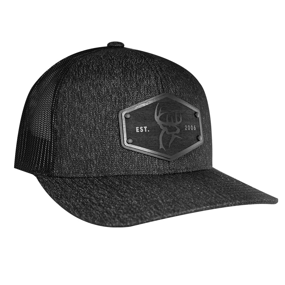 Buck Commander x Union Standard Supply Co. Black Wood Patch Hat