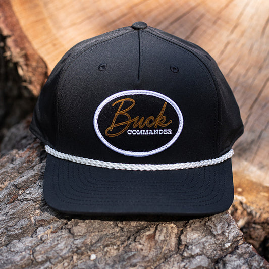 Buck Commander Rope Script Embroidered Patch Richardson Hat