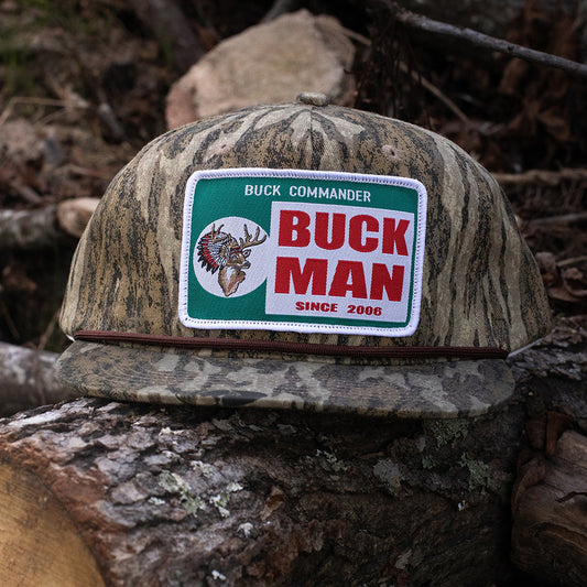 Buck Commander Buck Man Bottomland Patch Hat