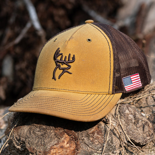 Buck Commander Brown Waxed Canvas Icon Richardson Hat
