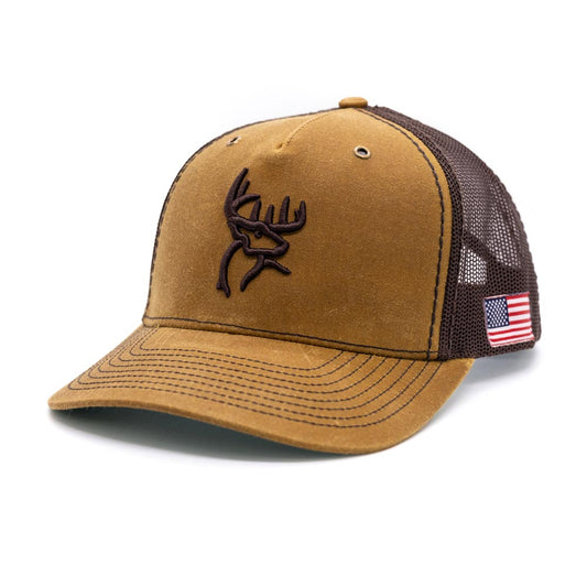 Buck Commander Brown Waxed Canvas Icon Richardson Hat