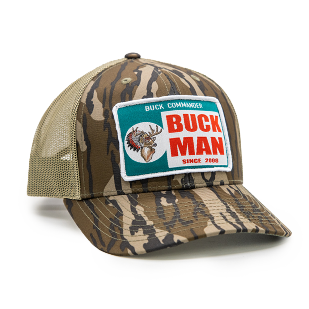 Buck Commander Buck Man Bottomland/Loden Richardson Patch Hat