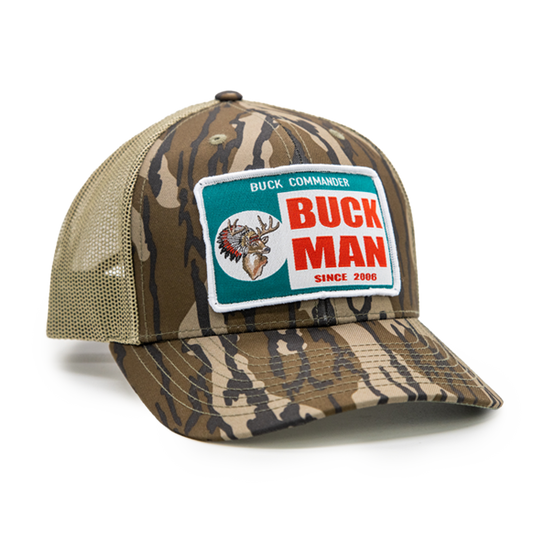 Buck Commander Buck Man Bottomland/Loden Richardson Patch Hat