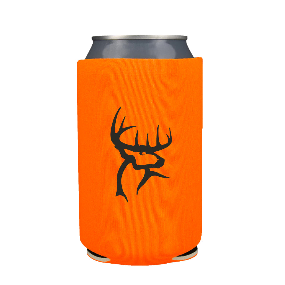 Buck Commander Blaze Orange Neoprene Can Cooler