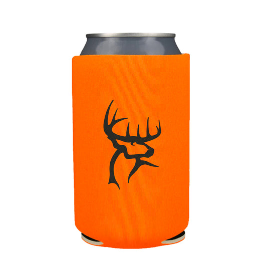 Buck Commander Blaze Orange Neoprene Can Cooler