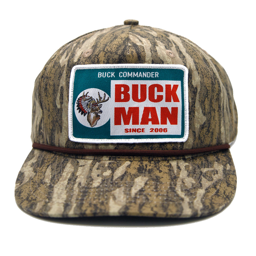 Buck Commander Buck Man Bottomland Patch Hat