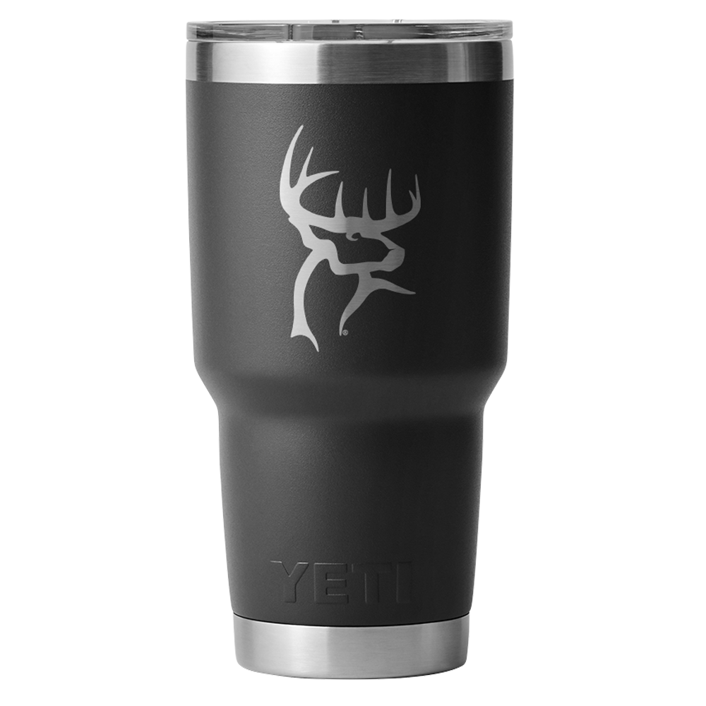 Buck Commander Icon 30oz Black Yeti Rambler