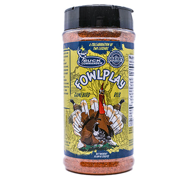 Fowlplay Gamebird Rub - Chicken, Turkey, Duck, Quail Seasoning