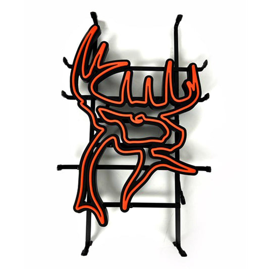 Buck Commander Deer Head LED Sign