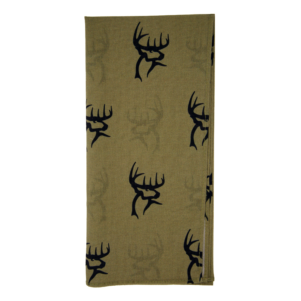 Buck Commander Military Green Bandana