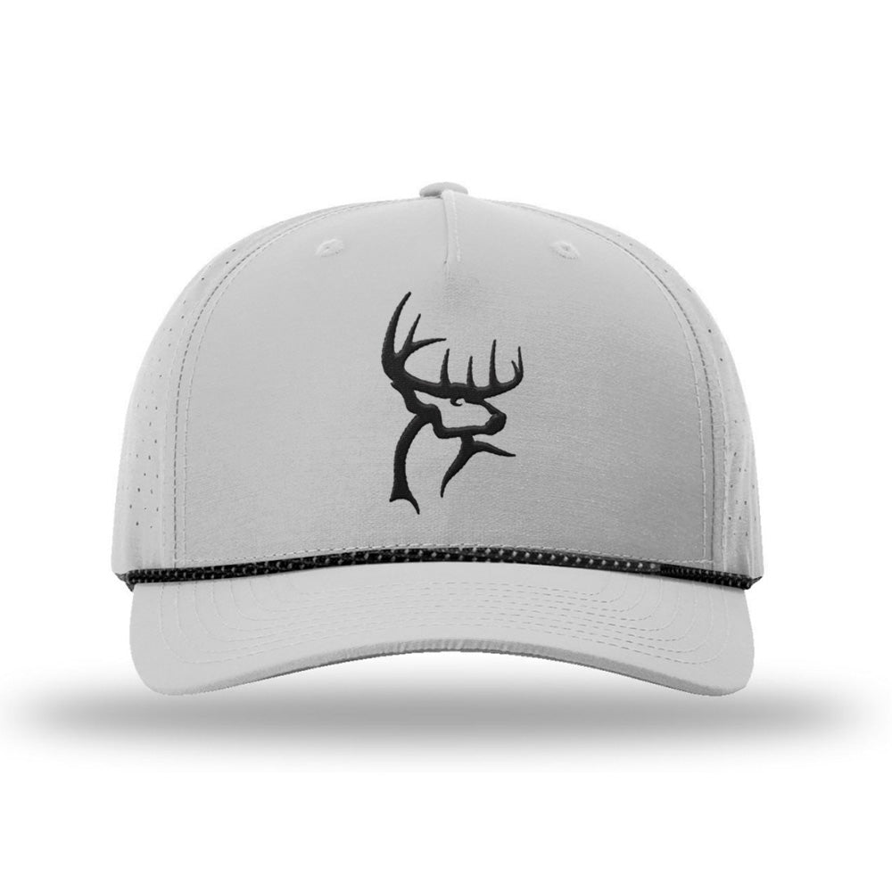 Buck Commander Richardson Perforated Performance Heather Grey Hat