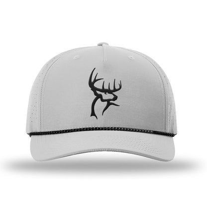 Buck Commander Richardson Perforated Performance Heather Grey Hat