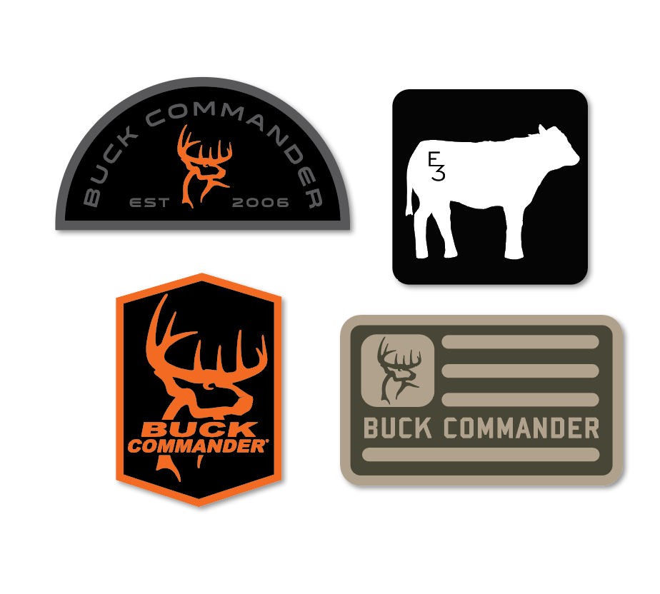 Buck Commander Modern Sticker Pack