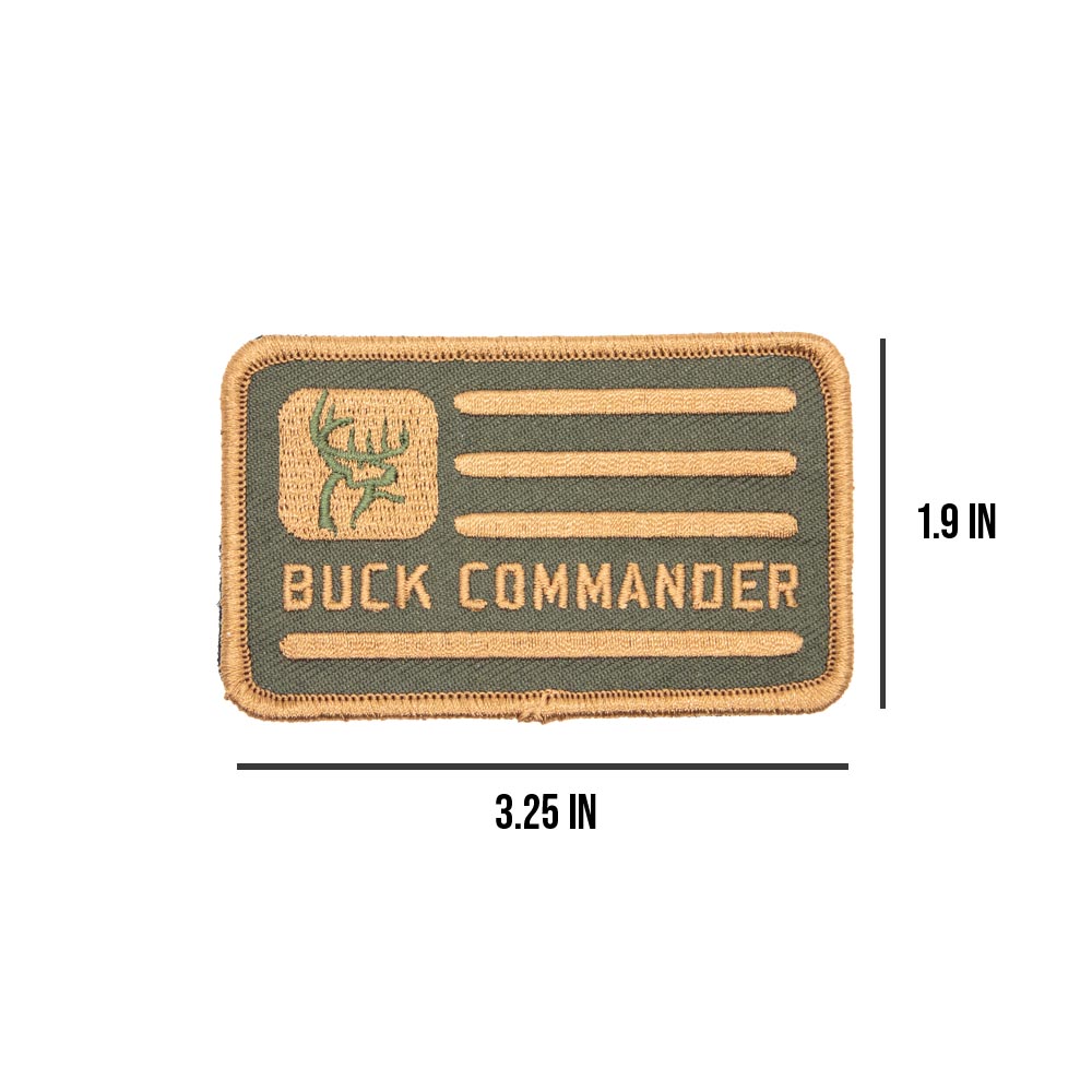 Buck Commander Military Velcro Patch