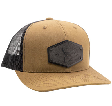 Buck Commander x Union Standard Supply Co. Coffee Black Wood Patch Hat