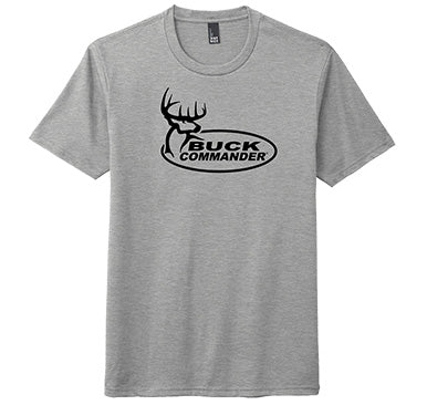 Buck Commander Heather Grey Triblend Tee