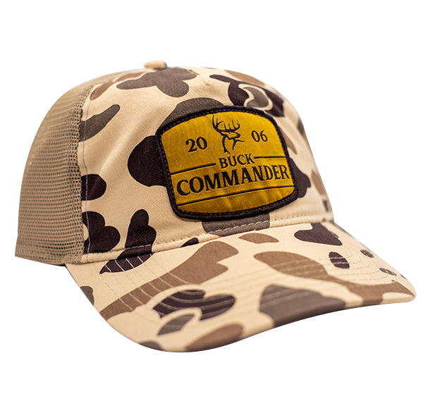 Buck Commander Retro Camo Snapback Trucker Hat