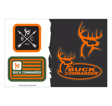 Buck Commander Sticker Pack