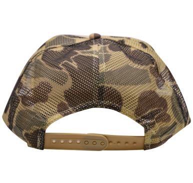 Buck Commander Vintage Logo Olive Camo Trucker Hat